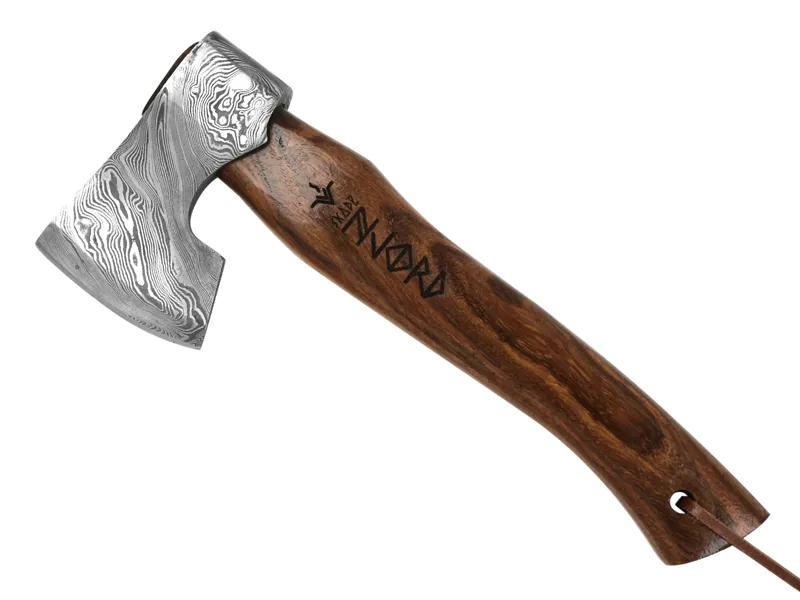 Njord Skade - Damascus Steel - Small Trekking and Camp Axe